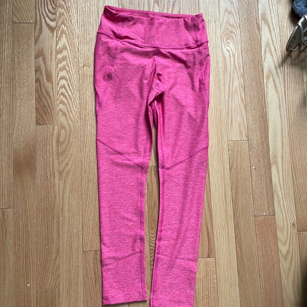 NWT Outdoor Voices Pink workout leggings size XS